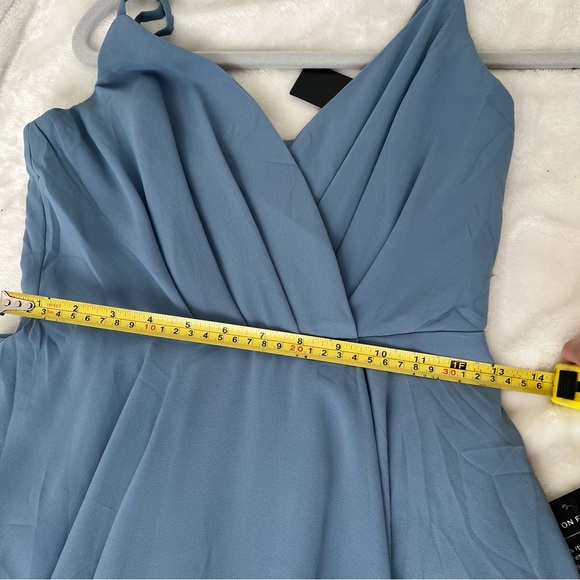 All About Love Maxi Dress Size S slate blue wedding guest bridesmaid formal - Picture 7 of 7